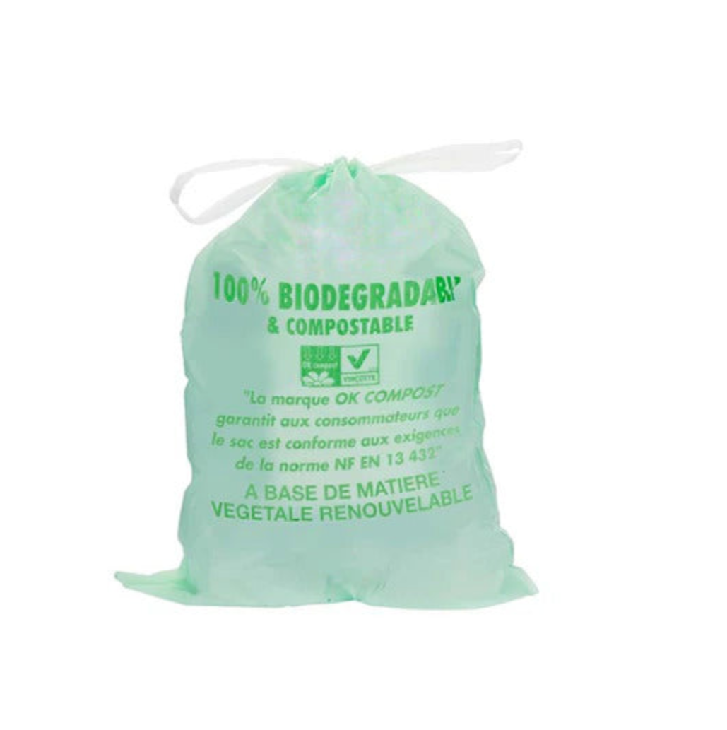 Sacs Compostables et Biodégradables pour Biodéchets – Certifiés EN 13432