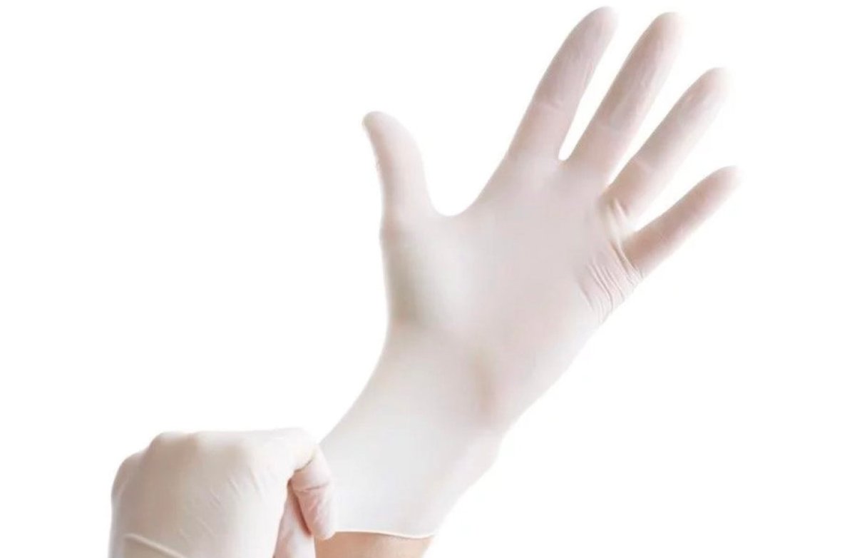 Gants d’examen en Nitrile, Latex blanc ou Vinyle transparent