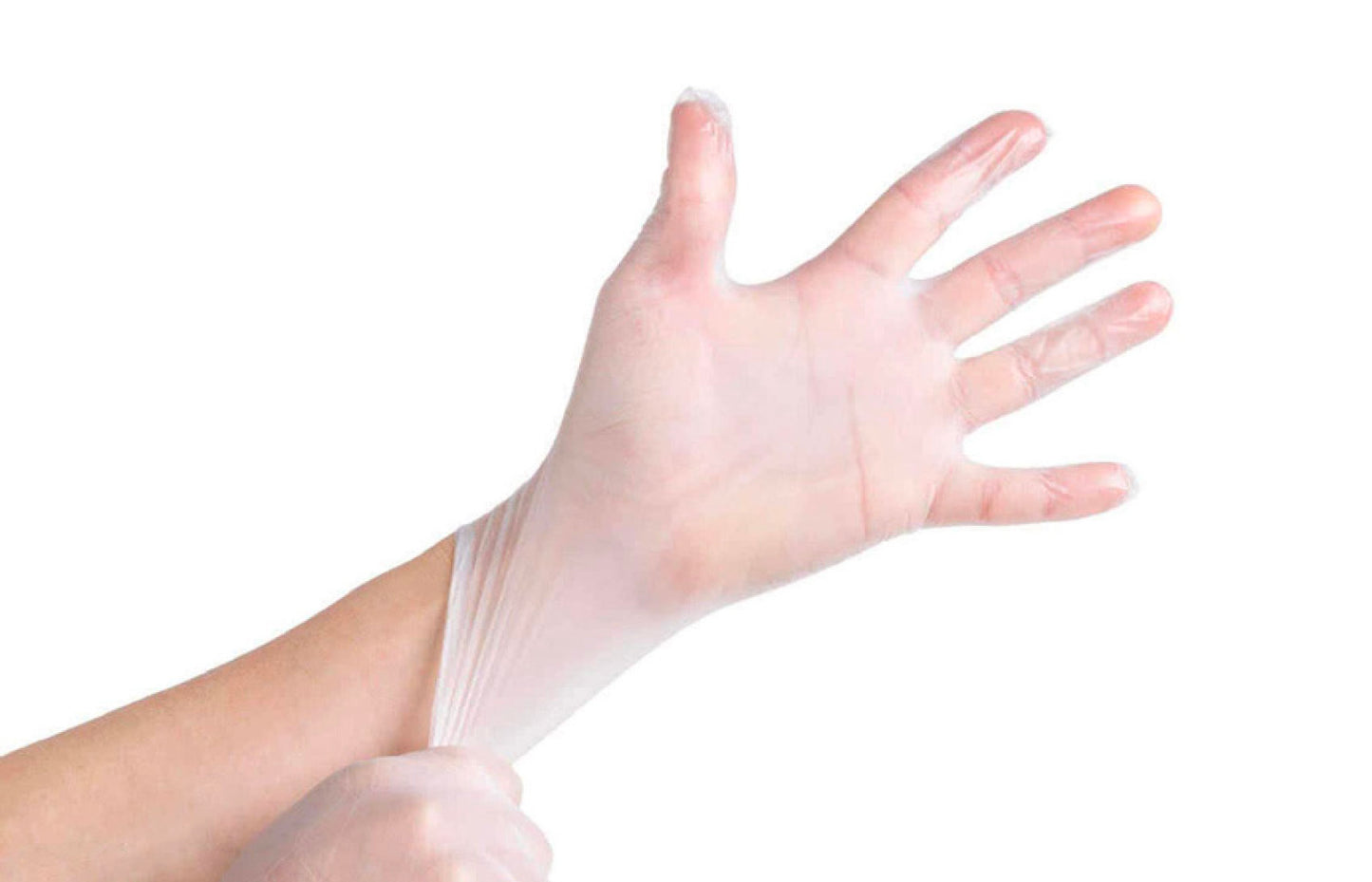 Gants d’examen en Nitrile, Latex blanc ou Vinyle transparent