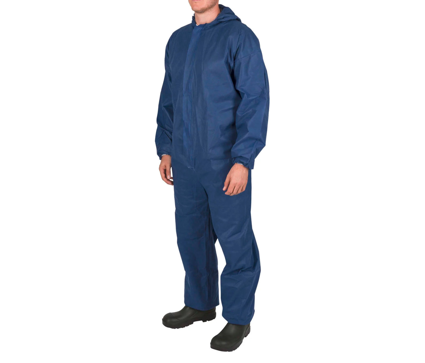 Combinaison bleue à usage unique XL